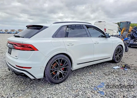 2020 Audi Q8 Prestige S-Line z USA, uszkodzony, nr VIN WA1FVAF1XLD026906